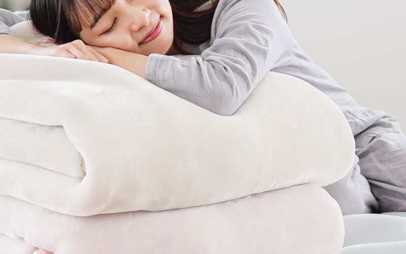 洗える毛布