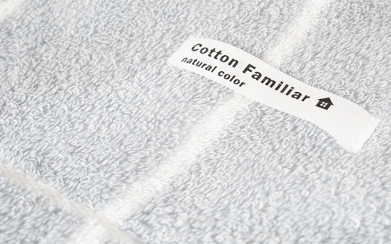当社限定の「cotton famillar」タグ付き