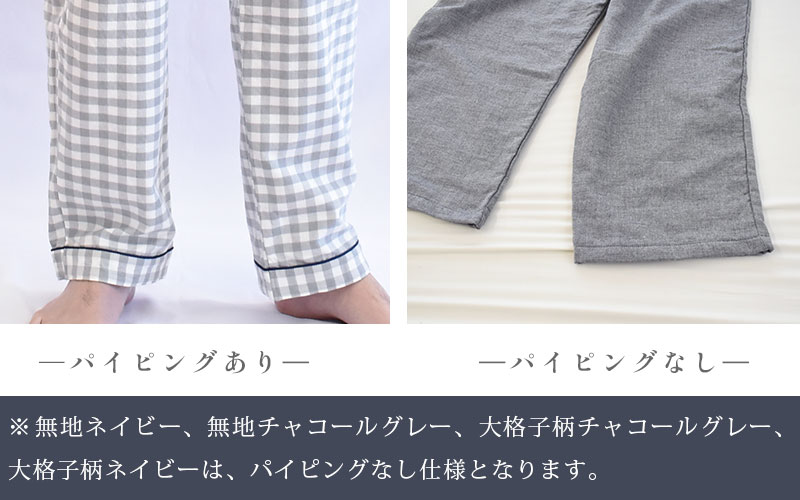 ズボン裾の仕様