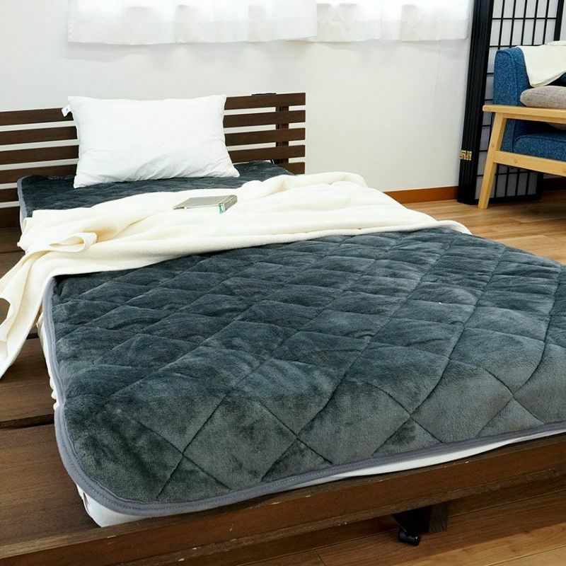 昭和西川 BASIC フランネル 毛布 敷きパッド シングル 100×205cm | ね 