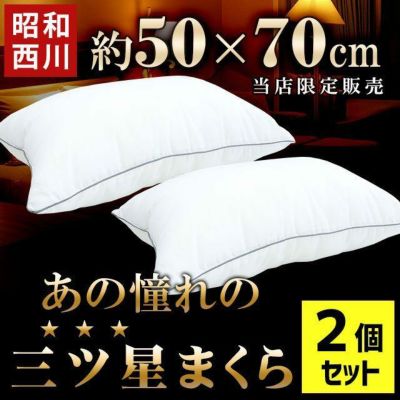 フェザーピロー　高級羽毛枕　２個　新品未使用