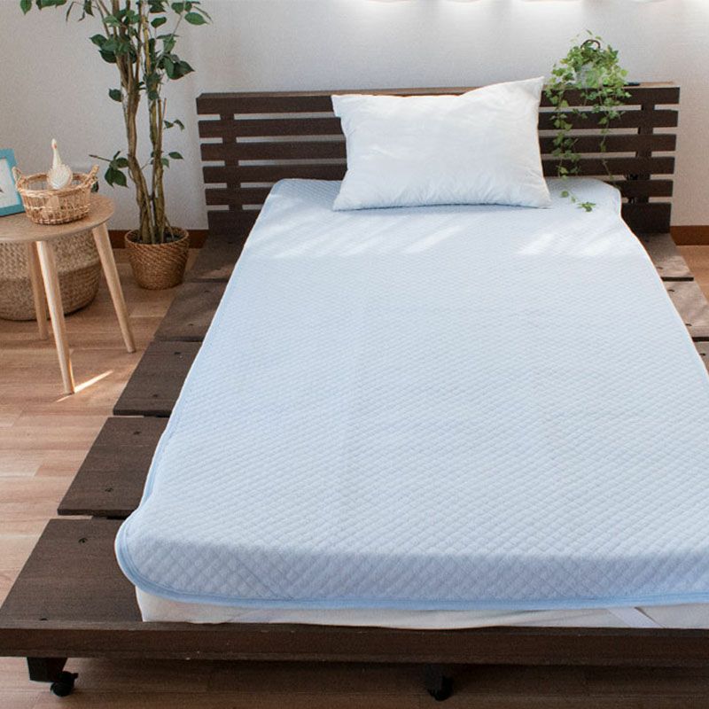 西川 ポコポコ タオル地 敷きパッド セミダブル 綿100% | ねごこち本舗