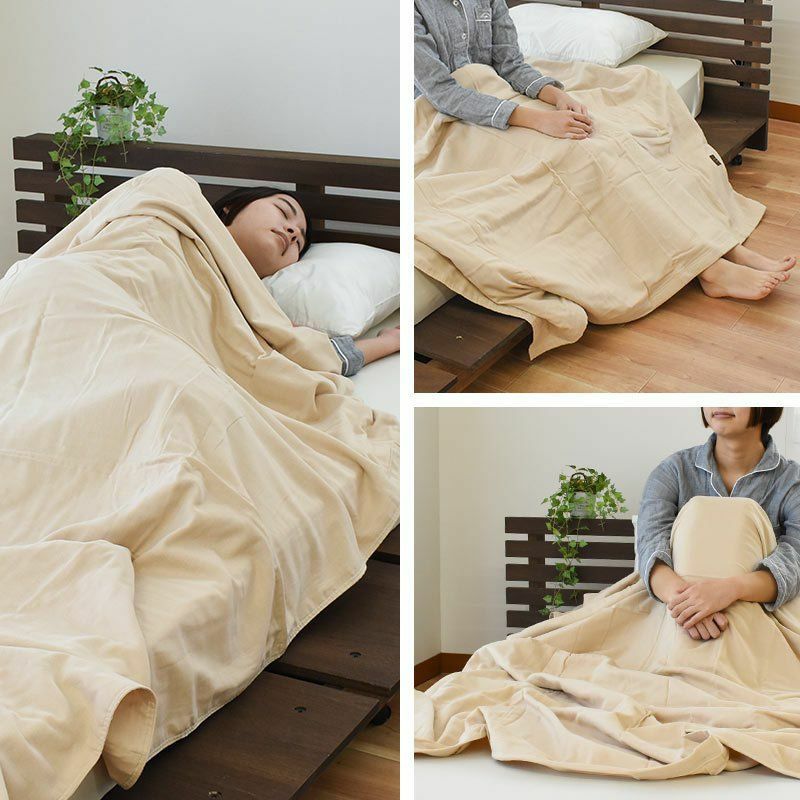 ふわふわシフォン 4重ガーゼケット シングルロング 150×210cm