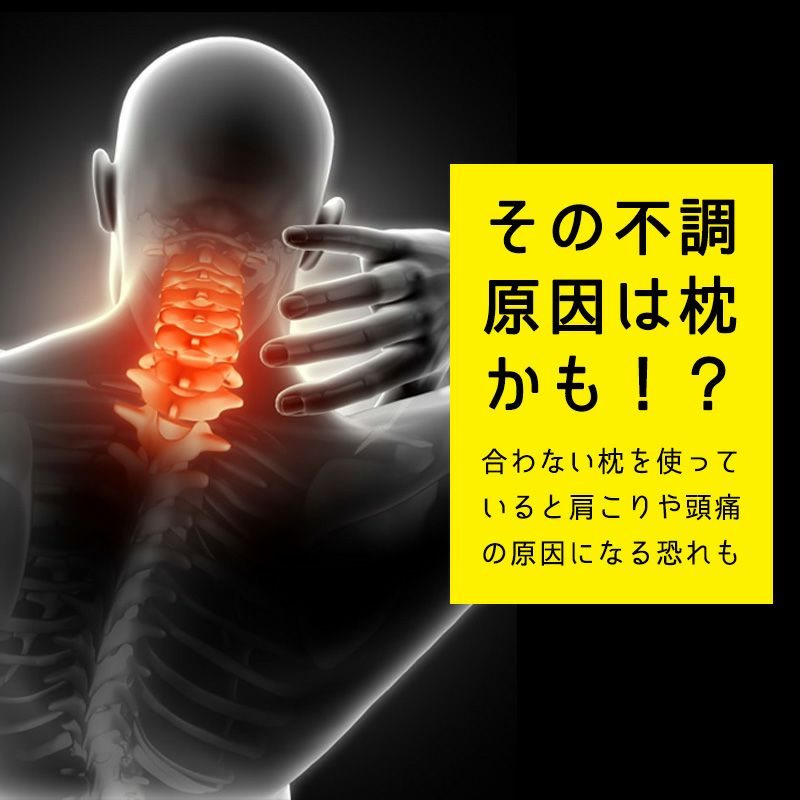 無重力まくら GRAVITY TECH タイプ2 高さ調節シート付 55×36cm 高さ6cm