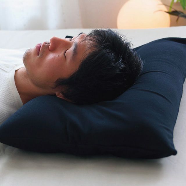 男の夢枕 ビーズまくら 57×40×11cm | ねごこち本舗 本店 男の夢枕 ビーズまくら 57×40×11cm | ねごこち本舗 本店