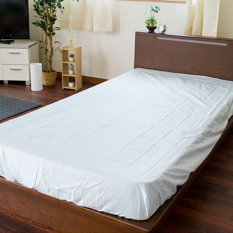 ミクロガード ボックスシーツ シングル スタンダード 薬品を使わない