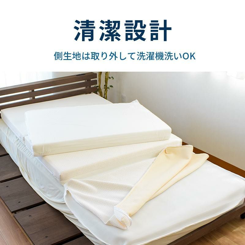 西川 ネオステージ 三つ折り マットレス 折りたたみ シングル 97×195cm 