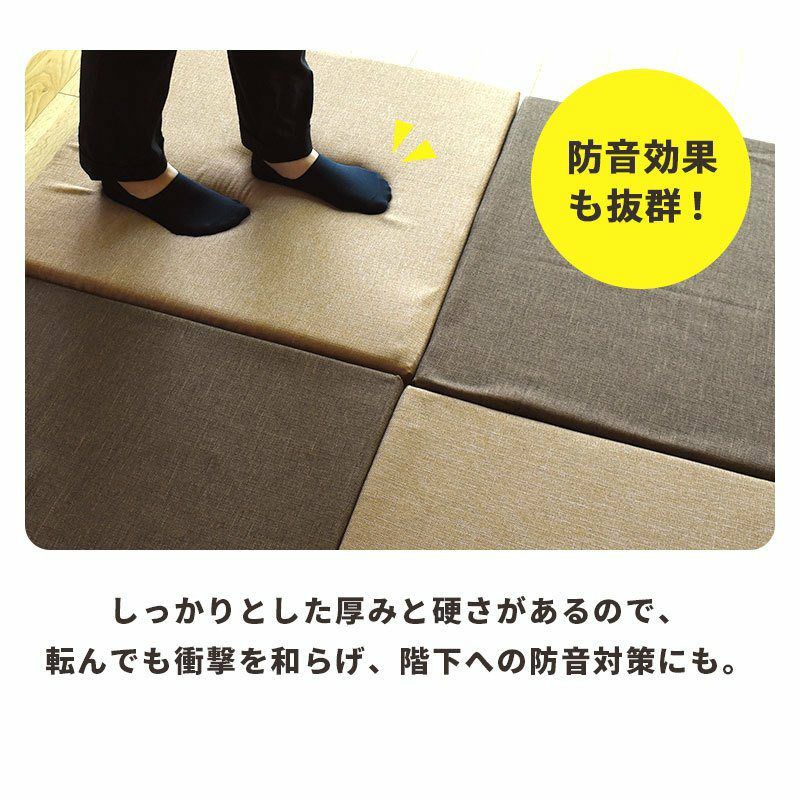 4枚セット】 ZABUマット マルチ座布団 正方形 約60×60cm 厚み5cm