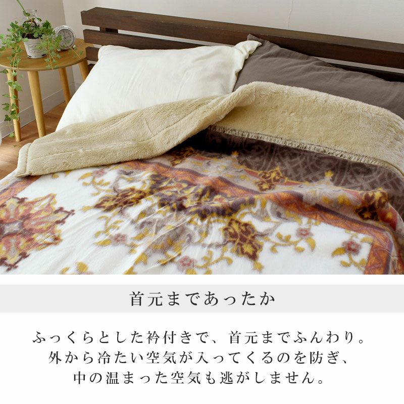 西川 泉州産 2枚合わせ マイヤー毛布 シングル 140×200cm | こだわり 