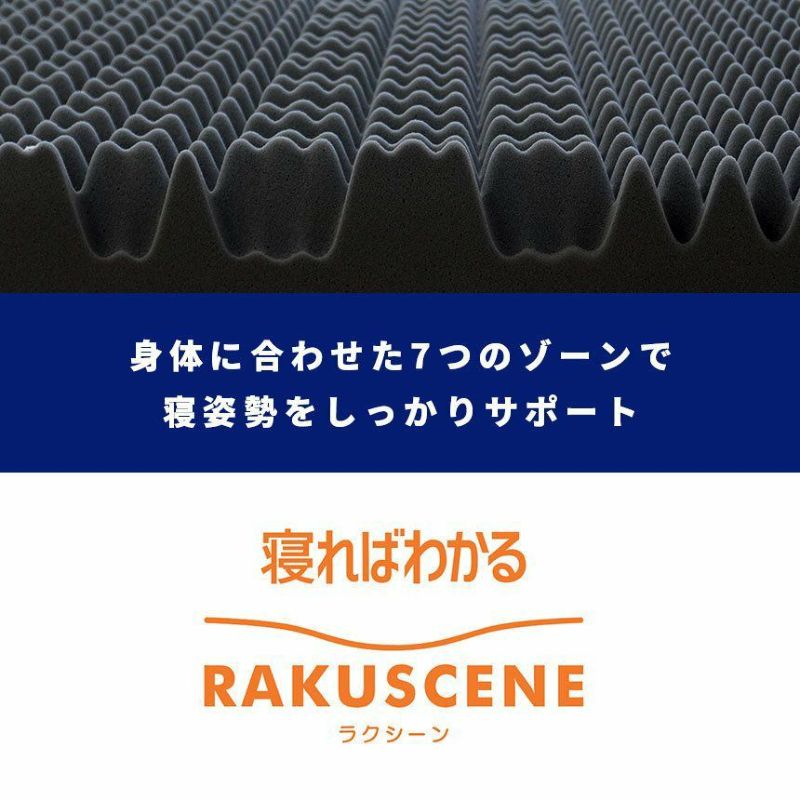 昭和西川 ラクシーン ベーシック マットレス シングル 97×195cm 厚み