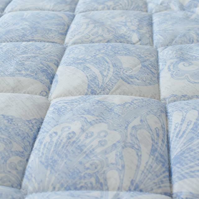 完売】敷き布団 シングルロング 100×210cm 厚み8cm 羊毛混 三層