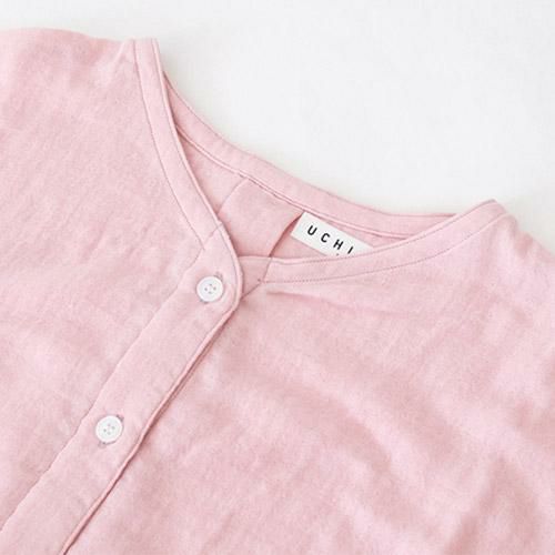 ⭐︎新品⭐︎未使用品⭐︎UCHINOマシュマロガーゼ　パジャマ半袖　Ｌサイズ 完売】UCHINO マシュマロガーゼ 半袖 パジャマ レディース M/L