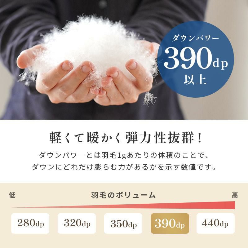 西川 グースダウン90％ 羽毛布団 シングルロング 150×210cm | こだわり