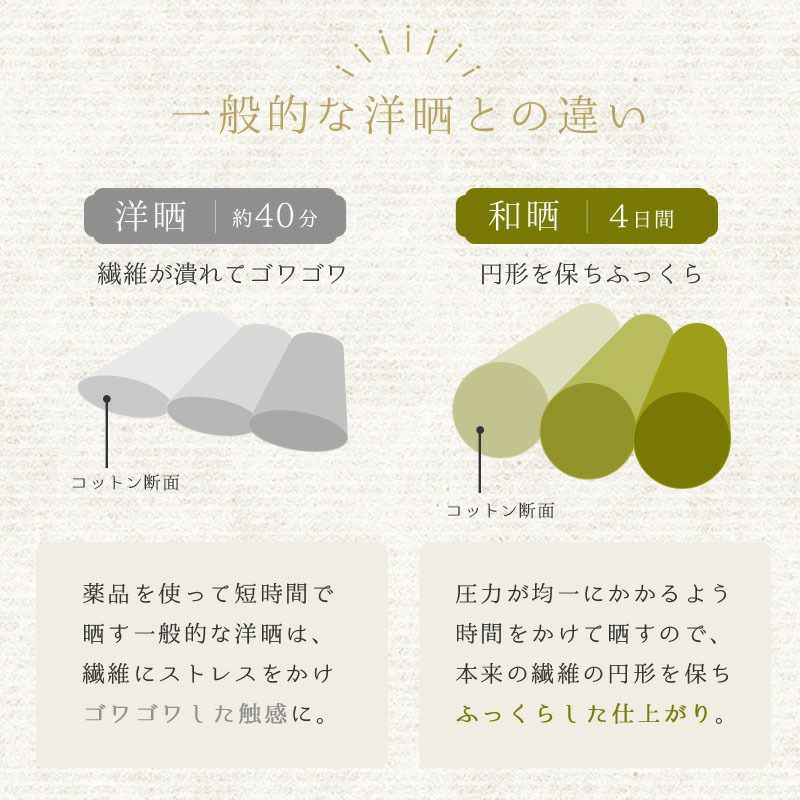 一般的な和晒との違い