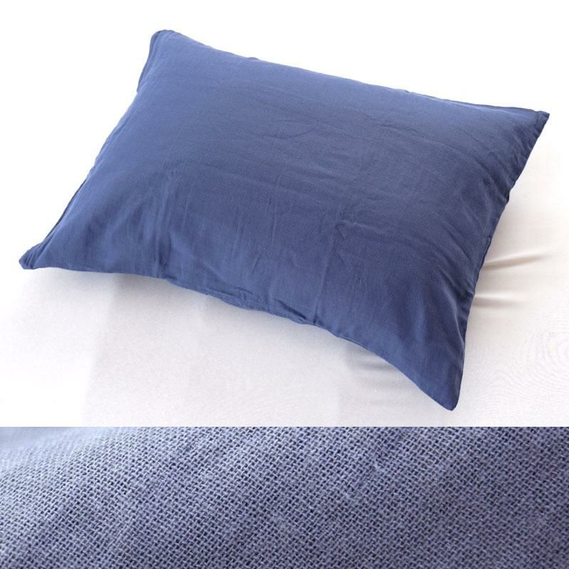 メール便】ととのゑ 和晒 2重ガーゼ 枕カバー 43×63cm用